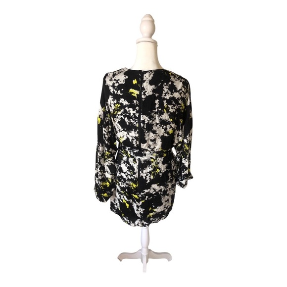 Alice + Olivia Ophelia Faux Wrap Long Sleeve Mini Dress | Size 6 | NWT - Picture 3 of 7